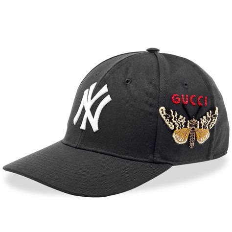 gucci yankees hat black|Gucci ny Yankees capsules.